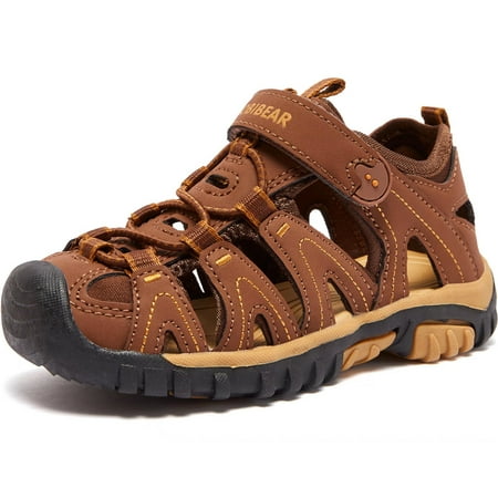 

Boys Girls Sport Water Sandals Closed-Toe Outdoor(Size Toddler 5.5-Big Kids 7)