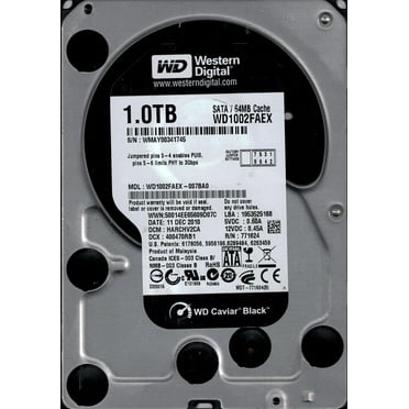 WD1002FAEX-007BA0 DCM: HARCHV2CA WMAY0 Western Digital 1TB