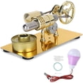 thumbnail image 3 of Motor Stirling, Modelo De Motor, Generador, Bombilla De Motor, Combustión Externa, Educación Física, Ciencia, Juguete, 3 of 7