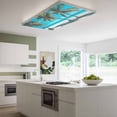 thumbnail image 3 of Ocean Beach Magnetic Fluorescent Light Covers for Ceiling Lights 2x4 Feet, Summer Coconut Coastal Sea Landscape Office Classroom Kitchen Drop Ceiling Light Covers Lighting Filters Shade Panel 4 Packs, 3 of 9