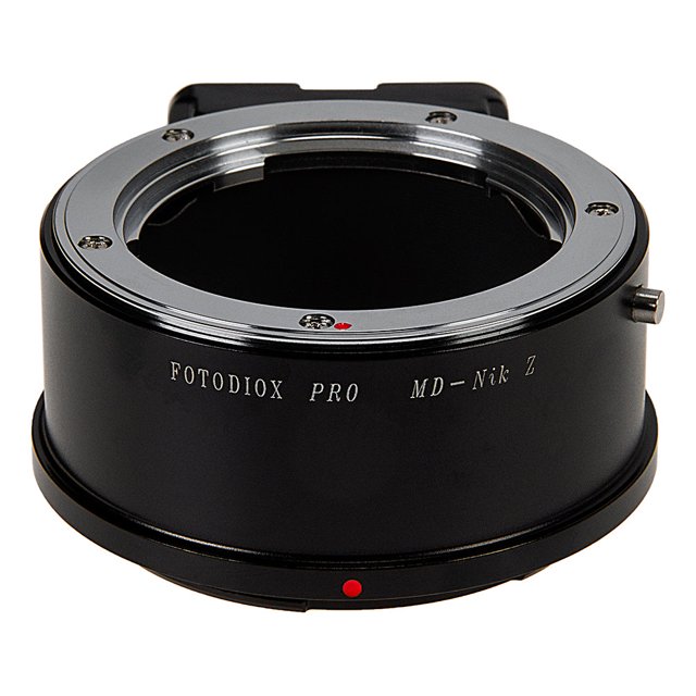 Fotodiox Pro Lens Adapter - Minolta Rokkor (SR / MD / MC) SLR Lenses to Nikon Z-Mount Mirrorless Camera Bodies