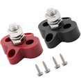 thumbnail image 4 of 6 Pcs Bornes de Distribution d'Alimentation 5/16 Pouces DC 48V M8 Positive Negative pour Bateau RV, 4 of 10