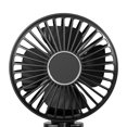 thumbnail image 3 of Ventilador para Paraguas Portátil Recargable La Oficina en Casa () Black, 3 of 9
