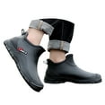 thumbnail image 3 of LIJCC Non Slip Work Shoes Water & Oil Resistant Food Service Shoes Men Slip-On Chef Footwear for Restaurant Hospital Fishing Boot Comfortable Garden Work Boating Camping Shoes, 3 of 5