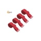 thumbnail image 2 of Tirantes de sujetador INSPIRE CHIC para mujeres, 2 pares, ancho de 10/12/15/18/20 mm, tirantes elásticos ajustables y extensibles, color rojo-puro-12 mm, 2 of 5
