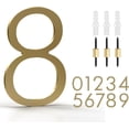 thumbnail image 2 of Mega Handles Outdoor House Numbers | Wall Mounted Numbers for Address | Heavy Duty Metal Numbers, 2 of 8