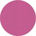 thumbnail image 1 of Ahgly Company Machine Washable Indoor Round Transitional Deep Pink Area Rugs, 8' Round, 1 of 7