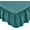 Malachite Green, variant on Ruffled Bed Skirt, Lightweight Dust Ruffle Bed Skirts with Platform, Multiple Sizes Soft Bed Skirt for Bedroom,Hotel (Malachite Green, Full（54x75 in） 14")