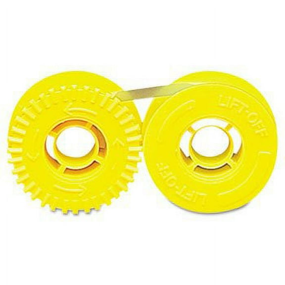 "Package of Two" Panasonic EM300M, EM310, EM350, W900, W905 and Others Typewriter Correction Ribbon Lift Off Tape, Compatible