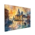 thumbnail image 3 of 12x16 inch Canvas Pictures Wall Art At Dusk In Venice,Bathroom,Living Room,Club,Study Wall Decor Oil Paintings On Canvas,Enchanting At Dusk In Venice Modern Style Decor Canvas Painting Gifts, 3 of 6