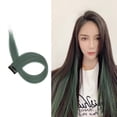thumbnail image 1 of RYGRZJ Couleur Cheveux Suspendus Perruque Synthétique Perruque Extensions de Cheveux Clip en une Seule Pièce, 1 of 5