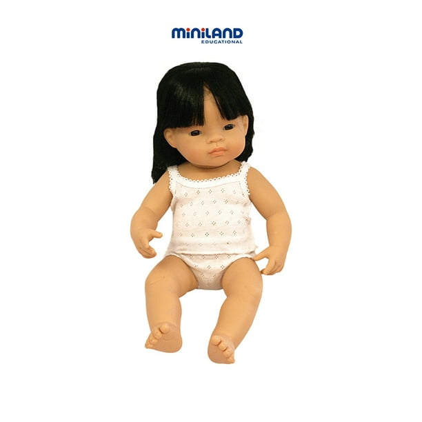 Miniland Educational Baby Dolls Asian Girl 31156