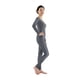 thumbnail image 4 of Maillot de Manga Traje de Danza Ropa para Gimnasia de Spandex Adulto Unitard 5 s Gris METRO Baoblaze Body de Spandex, 4 of 5