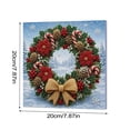 thumbnail image 3 of Christmas Diamond Art Kits for Adults, 8 Inch Pearl Diamond Art, Holiday Cardinal Pearl Painting Kits for Adults, Christmas Winter Home Decor Craft Set, 1 Pack, 3 of 6