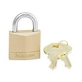 thumbnail image 1 of Master Lock 1-3/16” Solid Brass Body Padlock, 1 of 5