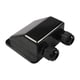 thumbnail image 1 of Entrada de cable solar con carcasa de montaje IP68, conector de cable resistente al agua, color negro, para RV, barcos, accesorio multiusos, 1 of 8