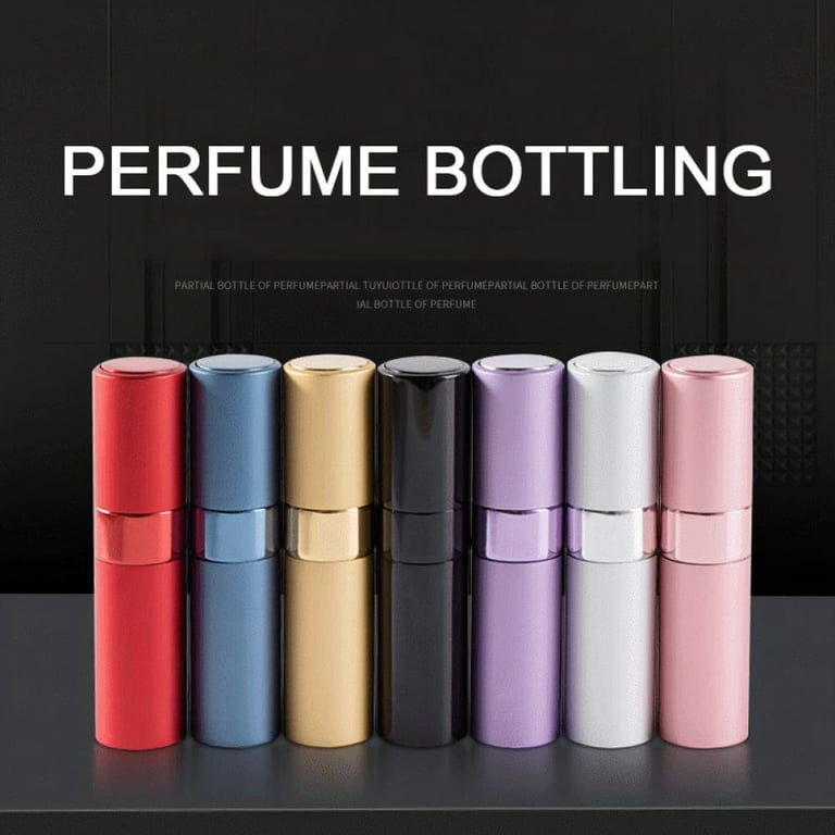 Big Sale!Aluminum Portable Refillable Perfume Bottle Cosmetic Container  Empty Spray Atomizer Travel Sub-Bottle liner glass 