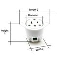 thumbnail image 6 of Superior Electric YGF049F Std Receptacle Flange 2-Pole 3-Wire 20A 125V NEMA 5-20R, 6 of 6