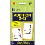 Carson Dellosa Education CD-0769677118 Addition 0 to 12 Flash Cards