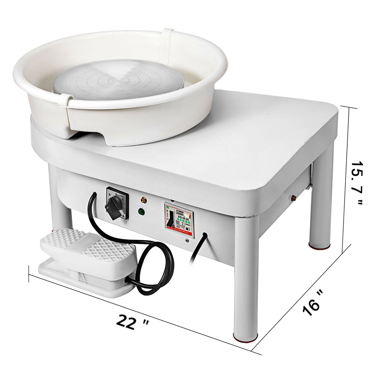 25 Cm 380W Electric Wheel Ceramic Lathe Ceramic Machine Clay Ceramic Wheel Wheel DIY Machine ,Wide Ranging Usage
