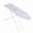 Blue grid L：42.13in, variant on Mohsoe Full Size Foldable Ironing Board with Sturdy Metal Legs Anti-Slip Sleeves, Heat-Resistant Thick Linen Cover, 4 Level Height Adjustment, Space-Saving Compact Design, Blue Grid, 42 x 12 x 31in