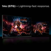 TCL 25” G64 Series FHD HDR QD-Mini LED Gaming Monitor, 300Hz Refresh Rate, LD180 Precise Dimming Series, HDR600 Brightness, 1ms, AMD FreeSync - 25G64