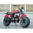 thumbnail image 2 of Trailmaster Mini Bike MB200 Front and Rear Shocks, Torque Converter, Final Chain Drive (Red), 2 of 9