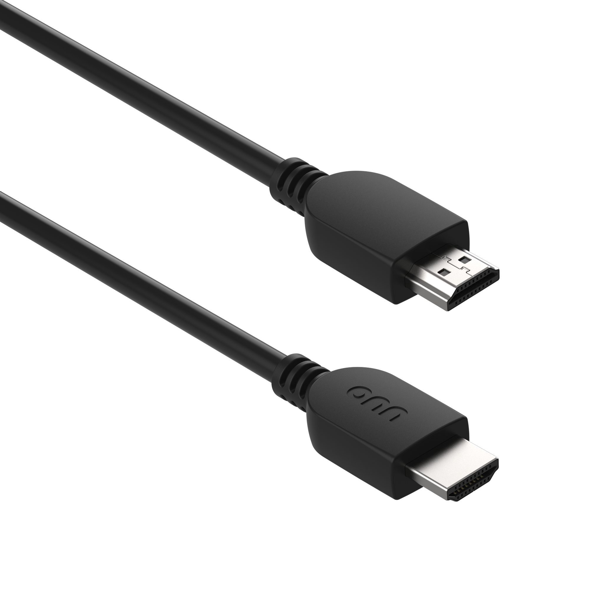 Onn 4 Ft HDMI Cable, Black photo 2