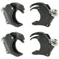 thumbnail image 1 of 4x Set 49mm Quick Release Windshield Fork Clamps Harley V-Rod Dyna FXD XL1200X, 1 of 3