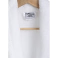 thumbnail image 4 of Bata para niñas BC BARE COTTON de microfibra blanca, 9 a 12 años, 4 of 6