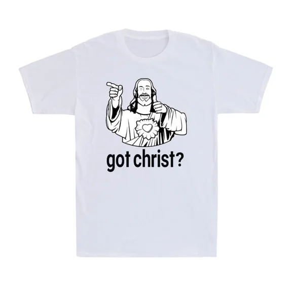 QUNHSHIRT Got Christ T Shirt Jesus Buddy Christ Religious Faith Vintage Men's T-Shirt Unisex S-5XL Hot Trending Shirt, Vintage Birthday Gift