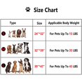 thumbnail image 7 of Waterproof Dog Blanket for Bed Couch Sofa, Soft Warm Fluffy Faux Fur Fleece Puppy Blankets for Medium Dog Cats, Machine Washable Pet Blanket for Furniture, Brown, 30"×30", 7 of 7
