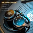 thumbnail image 3 of Auriculares BT 5.0 Auriculares deportivos ligeros Compatible con reproducción de tarjeta TF, 3 of 8