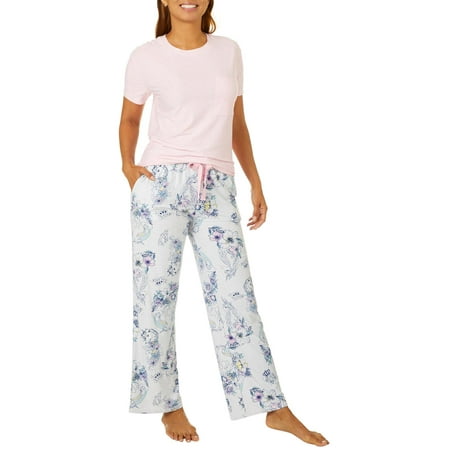 Jaclyn Intimates Womens Unicorn Print Pajama Pants Set
