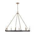 thumbnail image 5 of 9508-MB/MG-Millennium Lighting-Carruth - 8 Light Chandelier-30.2 Inch Tall and 36 Inch Wide     -Traditional Installation, 5 of 7