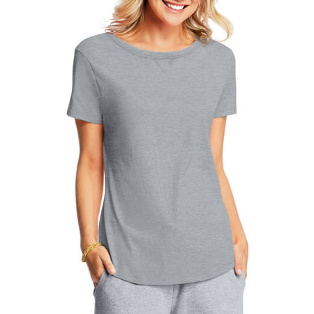 Hanes - Women's X-Temp V-notch T-Shirt - Walmart.com