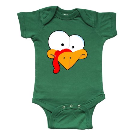 

Inktastic Thanksgiving Goofball Turkey Face Gift Baby Boy or Baby Girl Bodysuit