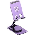 thumbnail image 2 of Foldable Cellphone Support, Travel Mobile Stand for Samsung Galaxy/, for iPhone 14/13/12/Pro Max and More, Smartphone Stand - Purple, 2 of 4