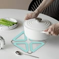 thumbnail image 1 of Fiudx Esterilla Térmica de Acero Inoxidable, Diseño Plegable, Tamaño Ajustable, Protector para Ollas, Platos y Tazas, Material Aislante Duradero, Compacta para Uso Doméstico y Picnic, Juego de 2, 12,, 1 of 6