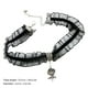 thumbnail image 3 of Collar con diseño de rosa láser para mujer, cadena de clavícula con personalidad única, color negro, 3 of 8