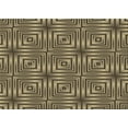 thumbnail image 1 of Ahgly Company Indoor Rectangle Patterned Dark Brown Area Rugs, 2' x 4', 1 of 6