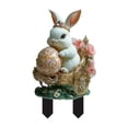 thumbnail image 1 of Letrero decorativo para patio de Pascua, decoración de fiesta, adorno 2D para macetas, césped, granja, 1 of 9