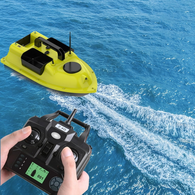 Tomshoo D18B D16B D18E D16E GPS Fishing Bait Boat Remote Control, Long  Signal, LCD Screen Display, Compatible with D18B/D16B/D18E/D16E GPS Fishing  Bait Boats 