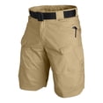 thumbnail image 2 of Fabrcox M-6XL Mens Cargo Short Big and Tall Men Shorts Athletic Outdoor Running Going Out Men's Bermuda Shorts with Zip Pockets No Belt Brown 6XL, 2 of 5