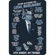 thumbnail image 1 of Placa Metal Vintage para Hombre Pintura Hierro Rectangular Arte Pared Del 20x30cm, 1 of 9