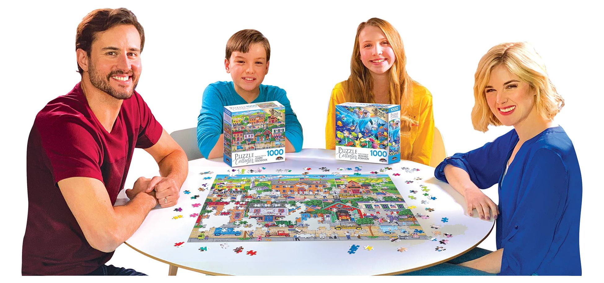 Cra-Z-Art Puzzle Collector 1000-Piece Hometown Heroes Jigsaw Puzzle