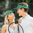 thumbnail image 5 of Bingfone Adjustable Empty Top Sun Visor for Women and Men-Duck In Black Suit, 5 of 6