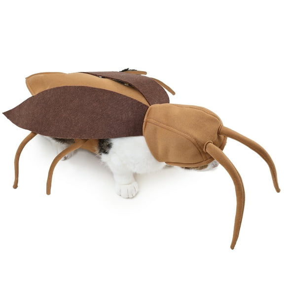 Duuclume Funny Cockroach Costume for Small Dogs & Cats,Halloween Party Pet Festival Cosplay