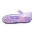 thumbnail image 2 of EliteGoogv Girls Jelly Mary Jane Shoes Round Toe Slip On Flat Sandals for Kids Party Dance Beach Summer Footwear US:11/4.5-5 Years, 2 of 9
