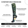 thumbnail image 4 of Picia Seasonal Tree Reflection Printed Sports Compression Socks - 15-20mmHg Graduated Compression, High-Performance Soft and Breathable Socks for Men and Women, 4 of 5